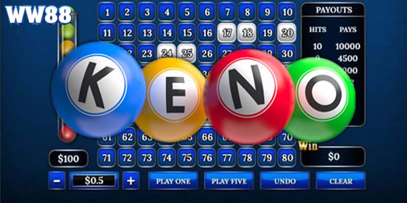 Các loại cược dễ dàng trúng trong xổ số Keno